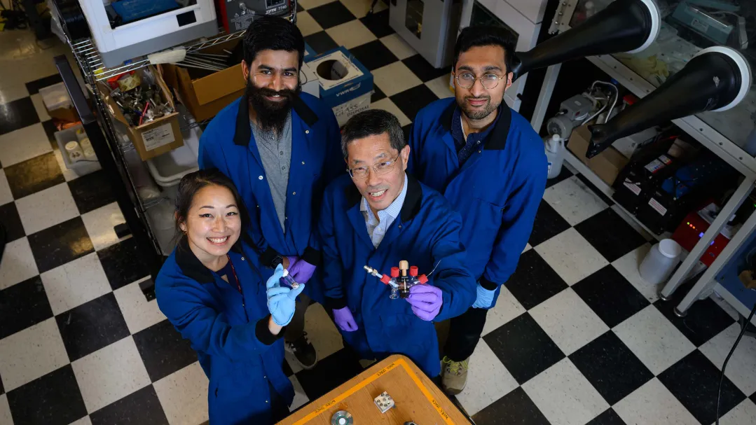 Yet-Ming Chiang, Karen Sugano, Sunil Mair, and Saahir Ganti-Agrawal.